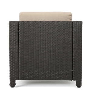 Stylish Outdoor Club Chair With Weather Resistant Cushions