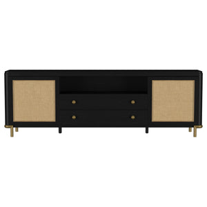 Benson - 2 Door TV Stand With Dual Drawers