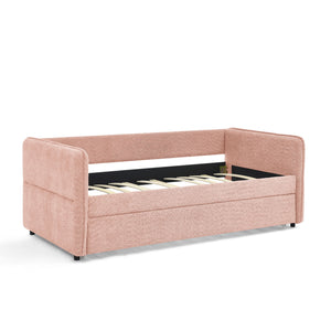 Upholstered Daybed With Pop Up Trundle
