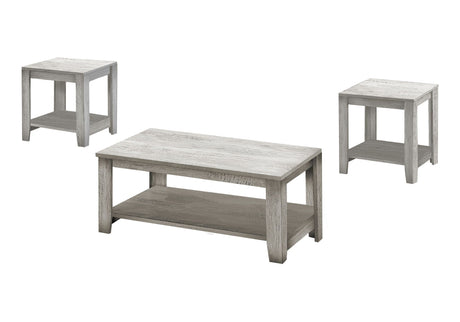 Table Set, Coffee, End, Side, Accent, Living Room, Transitional (Set of 3) - Best Buy Furniture