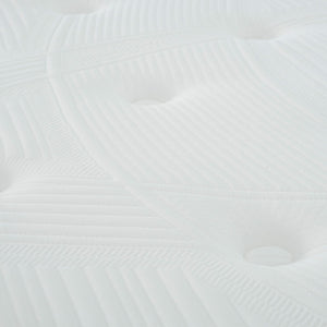 12'' Hybrid Mattress In A Box, Plush Gel Memory Foam Mattress Top With Pocket Coil Base - Gray / White - Queen