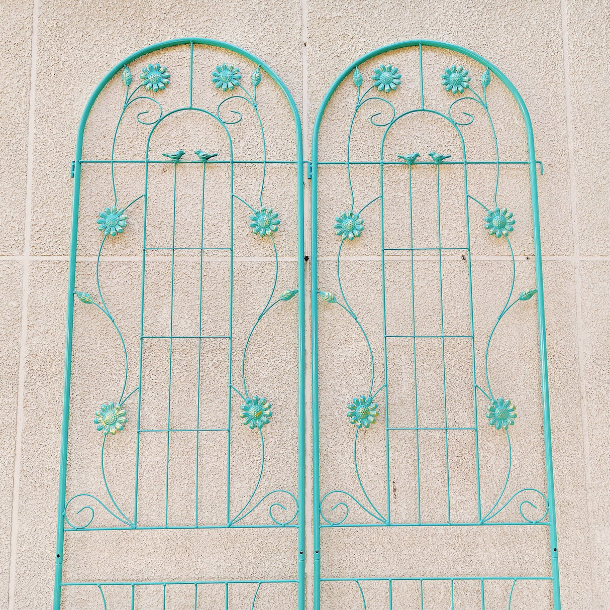 Metal Garden Trellis Rustproof Trellis For Climbing Plant Outdoor Flower Support
