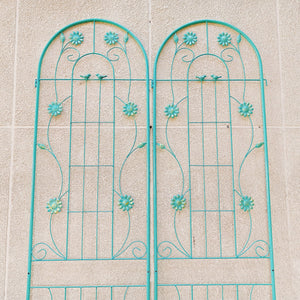 Metal Garden Trellis Rustproof Trellis For Climbing Plant Outdoor Flower Support