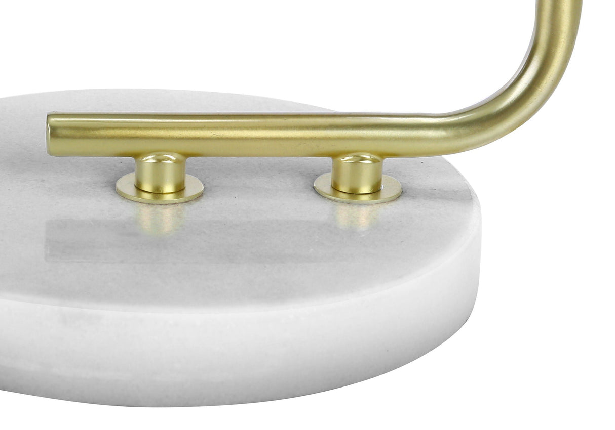 Lighting, Table Lamp, Marble, Contemporary - White - Best Buy Furniture