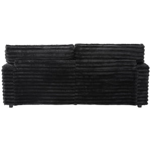 Oversized Double Chaise Lounge Sofa Bed With USB Ports And Cup Holders