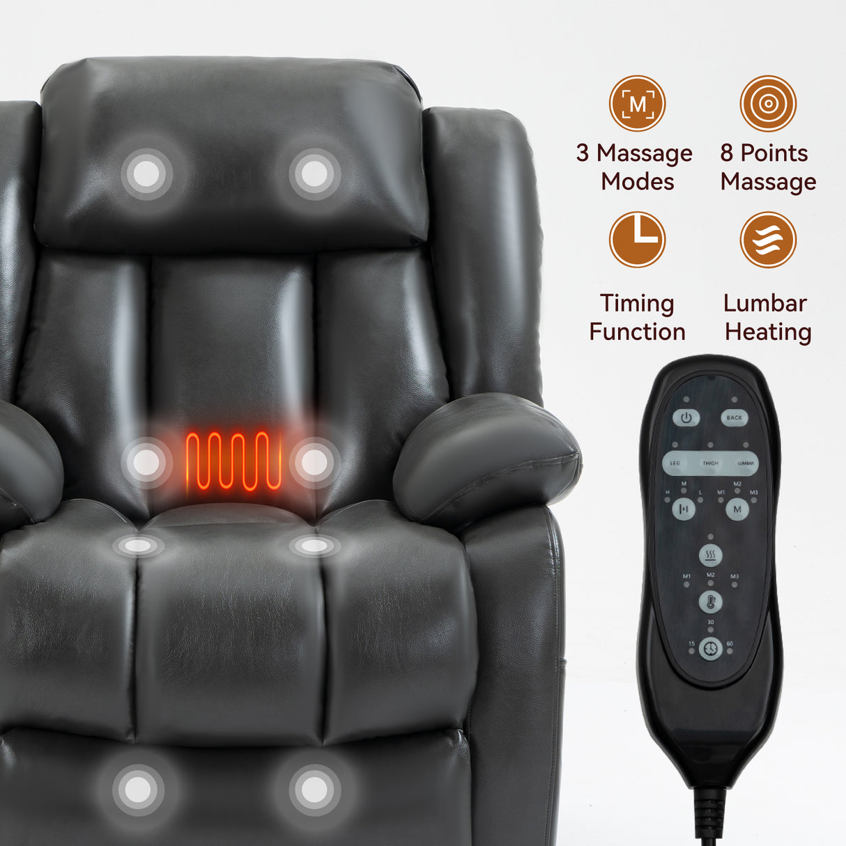 Dual Motor Electric Recliner Chair