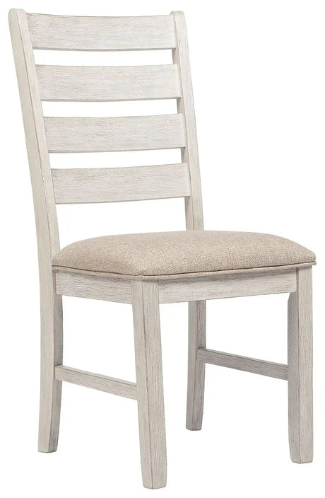 Skempton - Dining UPH Side Chair (Set of 2) - White - Best Buy Furniture