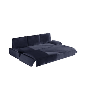 King Size Pull Out Sofa Bed, 3 In 1 Convertible Multifunctional