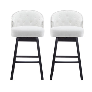 360 Degree Rotation Swivel Counter Stools (Set of 2) - Best Buy Furniture