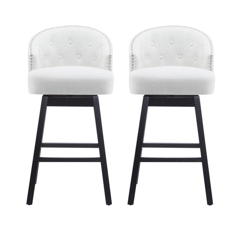 360 Degree Rotation Swivel Counter Stools (Set of 2) - Best Buy Furniture