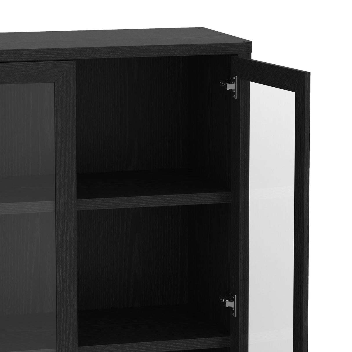 Rivington - Bookcase Cabinet With Glass Doors