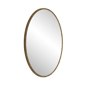 Iron Art Oval Retro Mirror