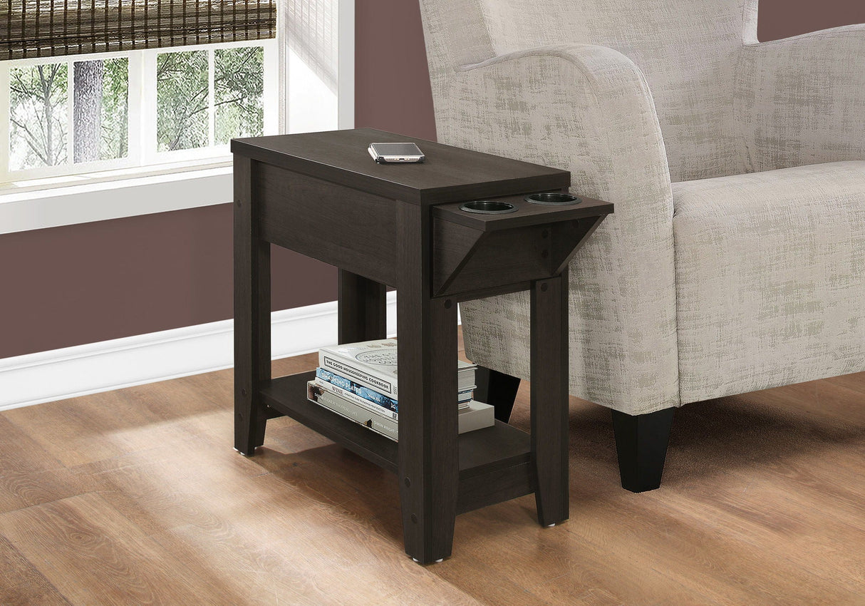Accent Side Table, Storage, Lamp, Transitional Space-Saving Design - Best Buy Furniture