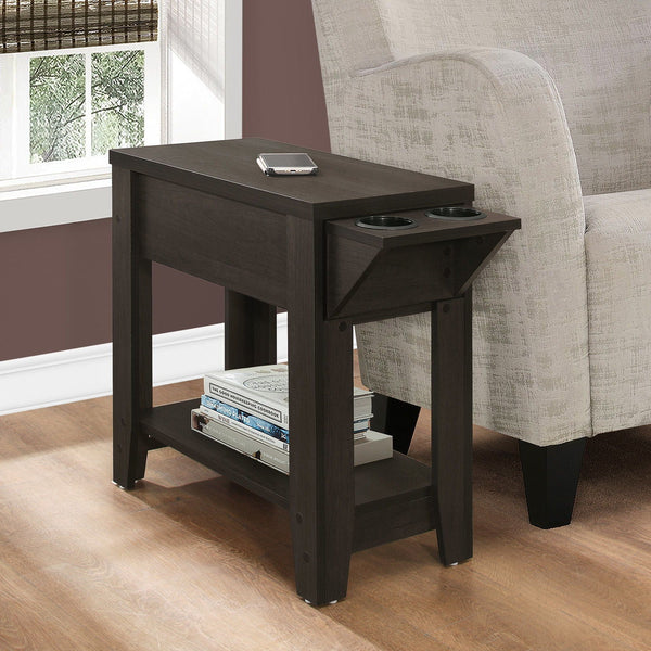 Accent Side Table, Storage, Lamp, Transitional Space-Saving Design - Best Buy Furniture