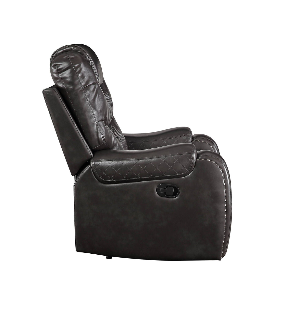 Braylon - Recliner Loveseat With Cupholder Console - Brown - Best Buy Furniture