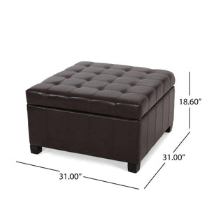 Isabella - Contemporary Ottoman With Storage - Best Buy Furniture