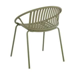 7 Pieces Outdoor Modern Dining Set with Stackable Chair