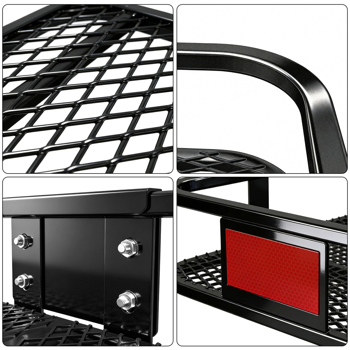 Heavy Duty Folding Hitch Mount Cargo Carrier