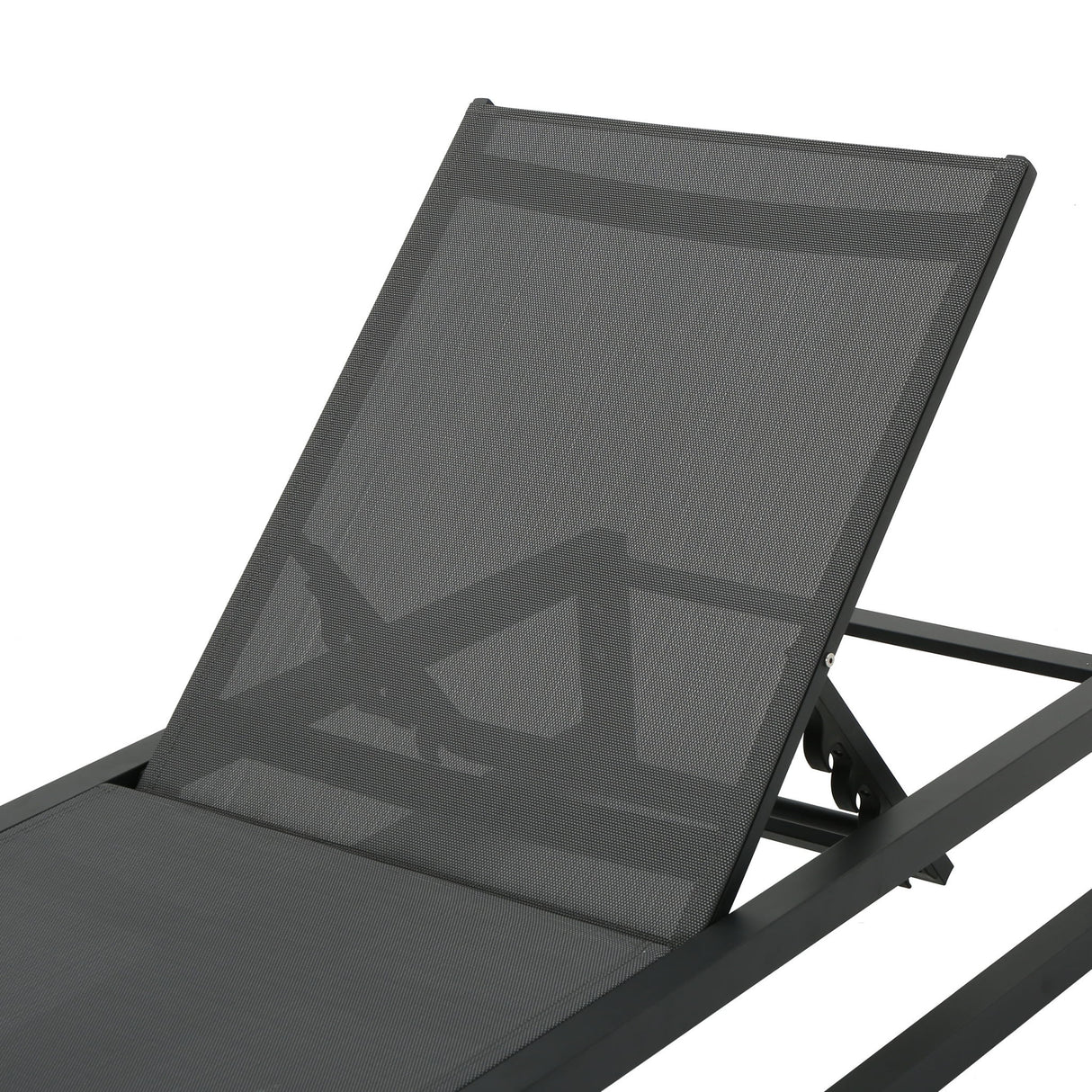 Chaise Lounge With 5 Reclining Positions, Outdoor Patio Lounge Chairs