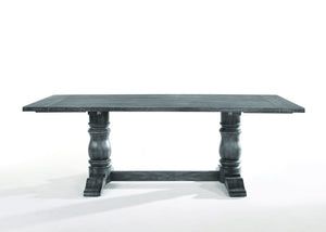 Leventis - Dining Table - Weathered Gray - Best Buy Furniture