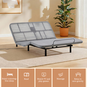 Caron 4.0 Ergonomic Queen Size Adjustable Bed Frame