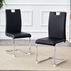 Bow Shaped Chairs, Ergonomic Design, Non Slip Base