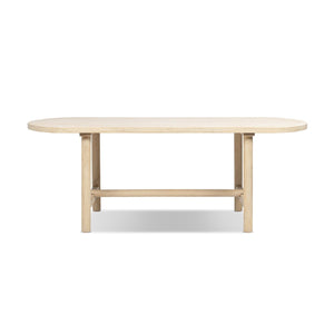 Milo - 8 Seat Oval Dining Table - Natural