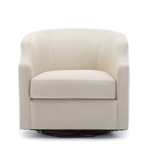 Isabelle - Swivel Glider Barrel Chair