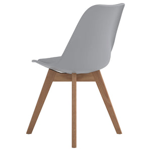 Elegant Padded Side Chair (Set Of 2)