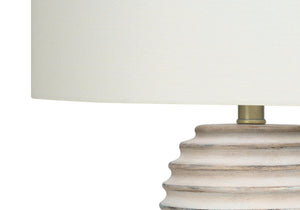 Lighting, Table Lamp, Resin, Transitional - Cream - Best Buy Furniture