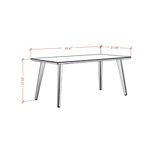 Utopia - Lacquered Coffee Table - Off White