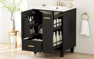 24" Bathroom Vanity with Sink