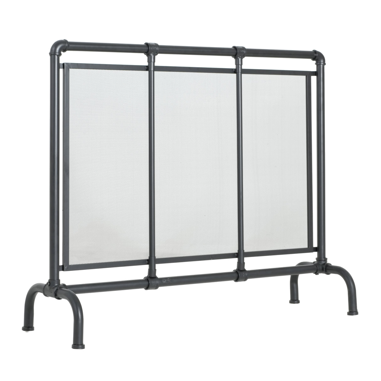 Celeste 1 Panel Iron Fireplace Screen 36" W x 29" H