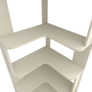 L-Shaped Corner Bookshelf