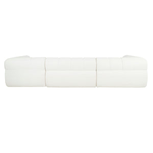 122" Modern L-Shaped Sectional Sofa with Chaise Lounge