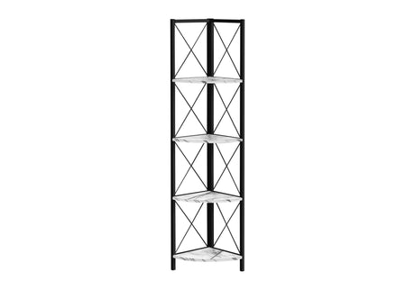 Bookshelf, Bookcase, Etagere, Corner, 4 Tier, Office - Best Buy Furniture