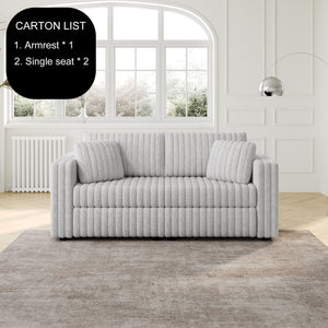75.6" Soft Modular 2-Person Sofa