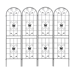 Garden Metal Trellis Rustproof Trellis For Climbing Plants Outdoor Flower Support