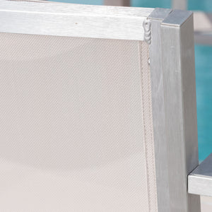 Outdoor Rust Proof Aluminum Barstools (Set of 2)