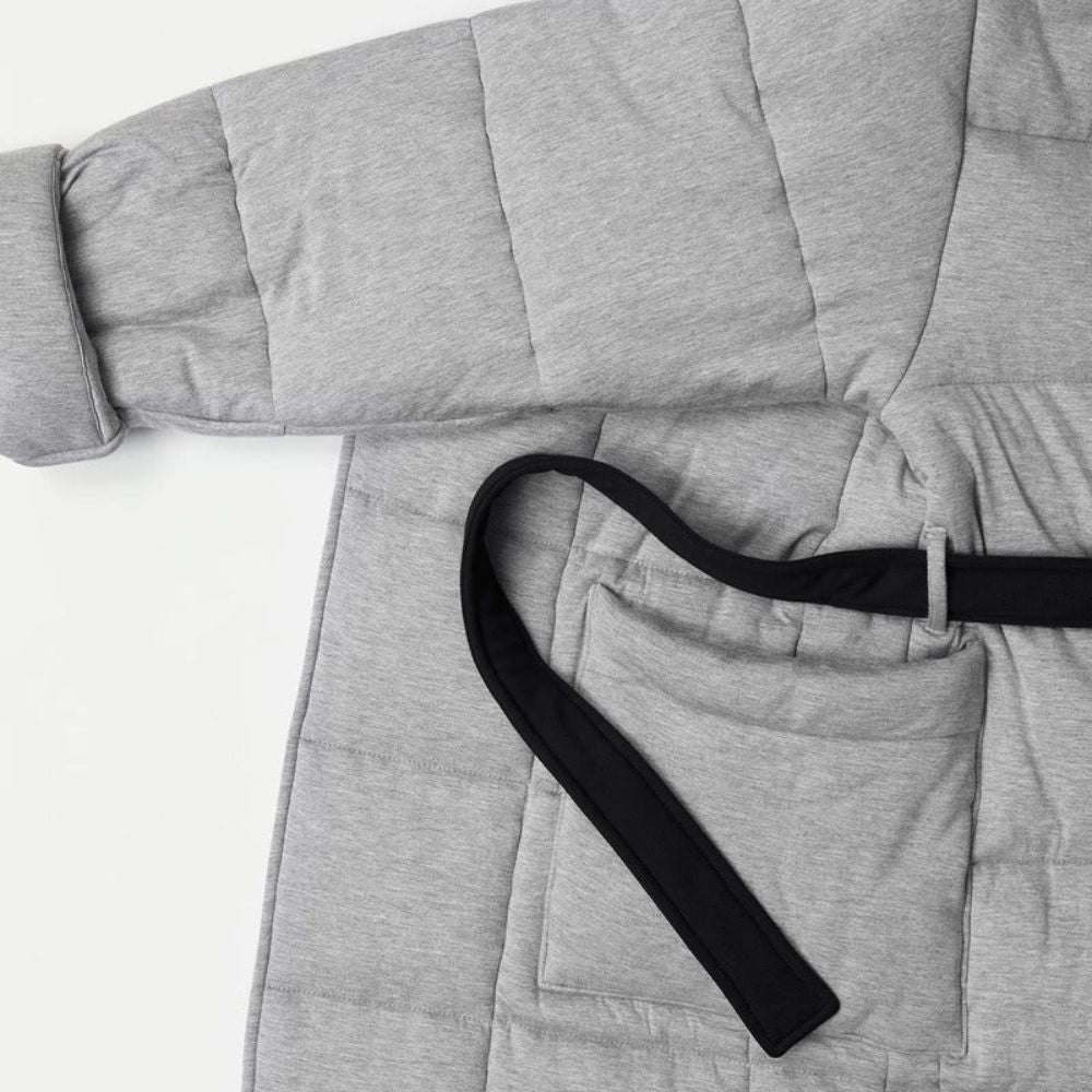 ARDO Sustainable Bamboo Home Coat - Gray