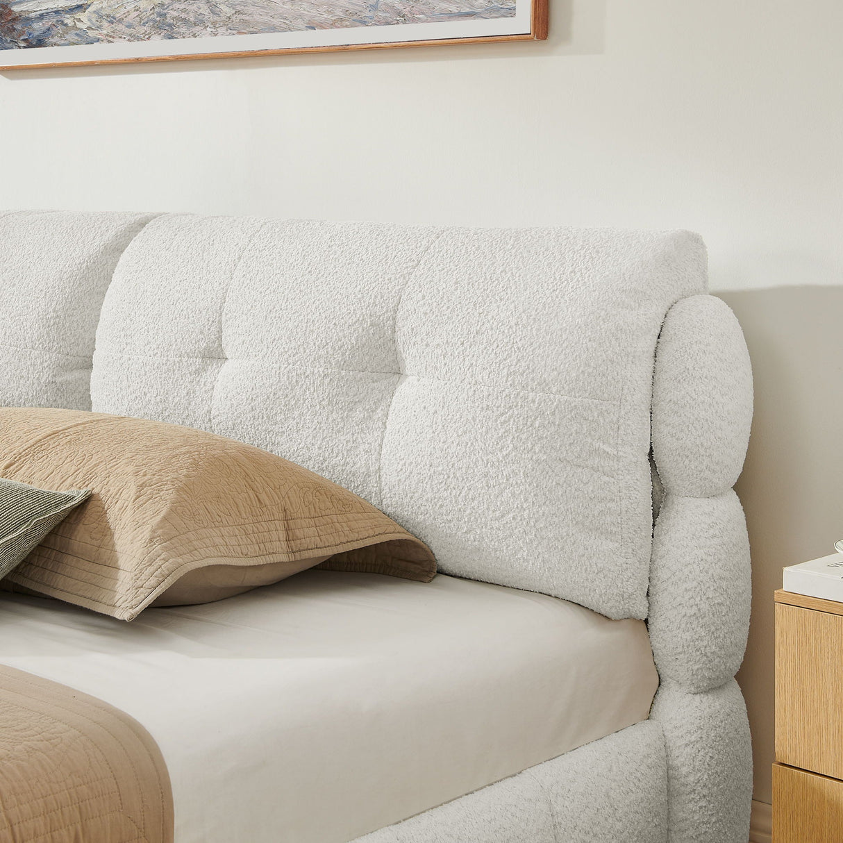 Platform Bed & Upholstered Frame