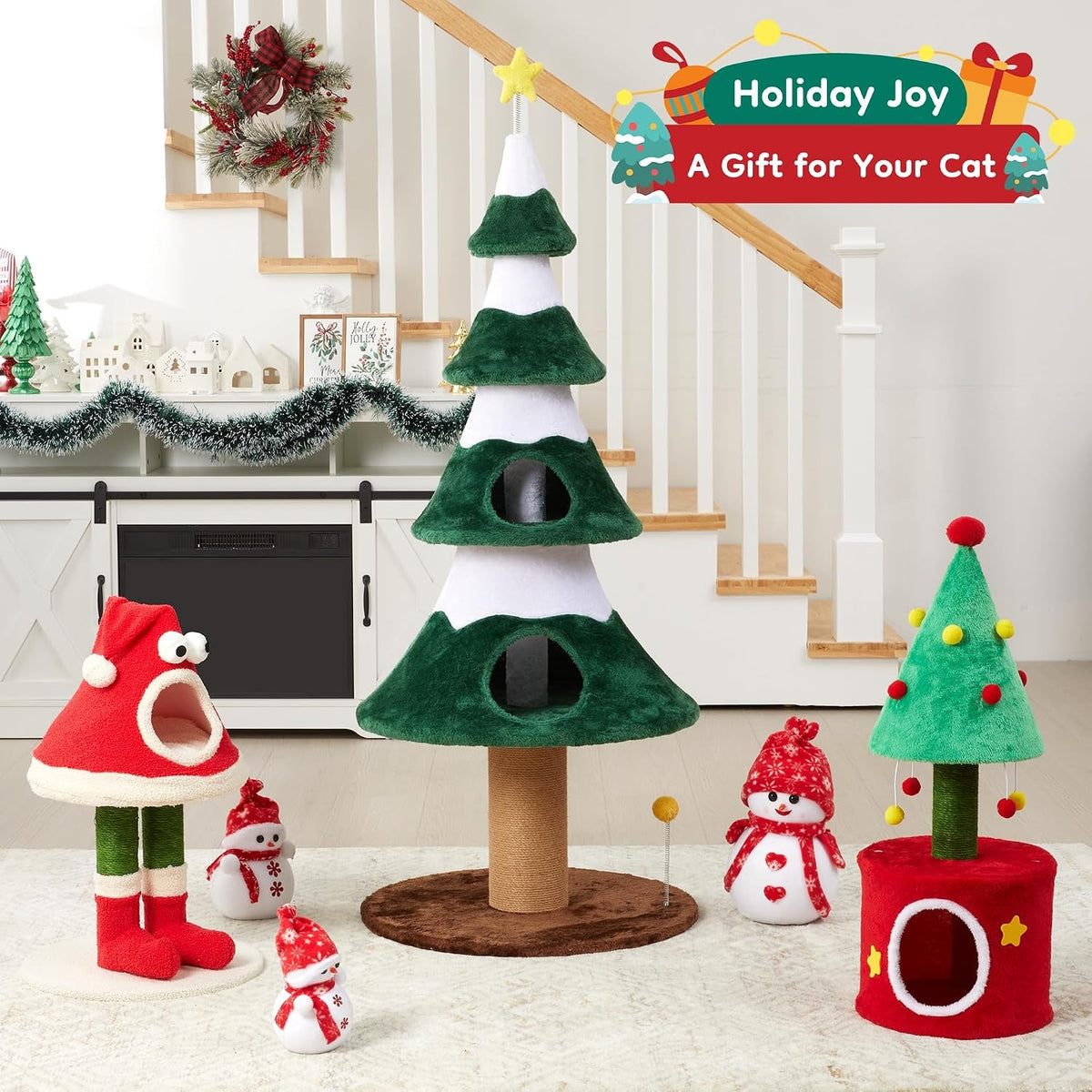 Cat Tree Tower for Indoor Cats