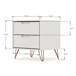 Rockefeller - 2 Drawer Nightstand