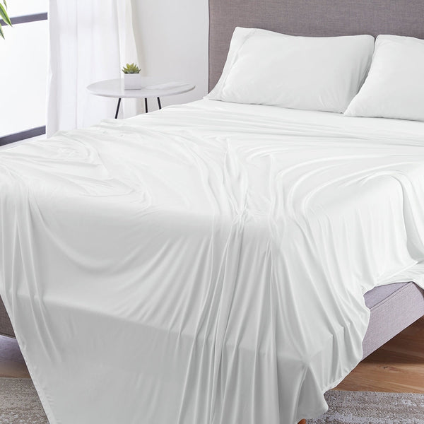 BedGear Dri-Tec Queen Pillowcase Set, White