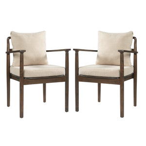 Mid-Century Modern Dining Chairs Set of 2