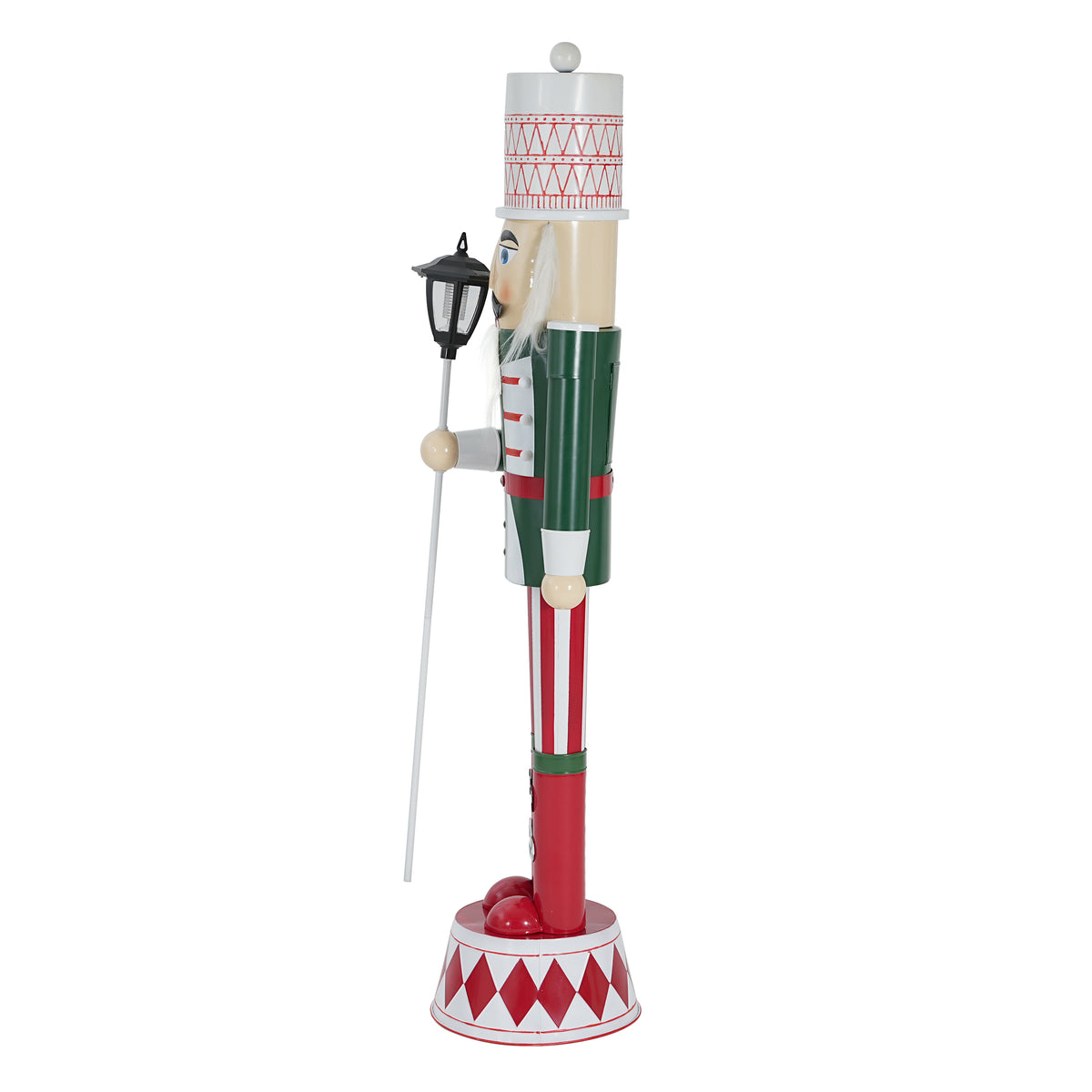 Classic Iron Nutcracker for Holiday Decor