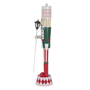 Classic Iron Nutcracker for Holiday Decor