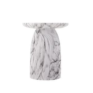 Outdoor MGO Side Table, Light Grey