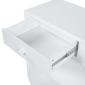 Console Table With 3 Soft Close Drawers & 2 Open Shelves