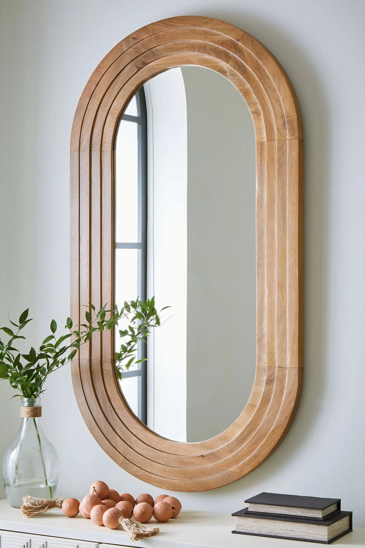 Daverly - Accent Mirror - Brown - Best Buy Furniture